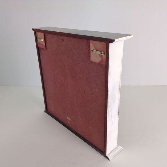 Upcycled Wood Golf Ball or Curio Display Shelf 13x14" Holds 25 Balls Distressed - Picture 5 of 7